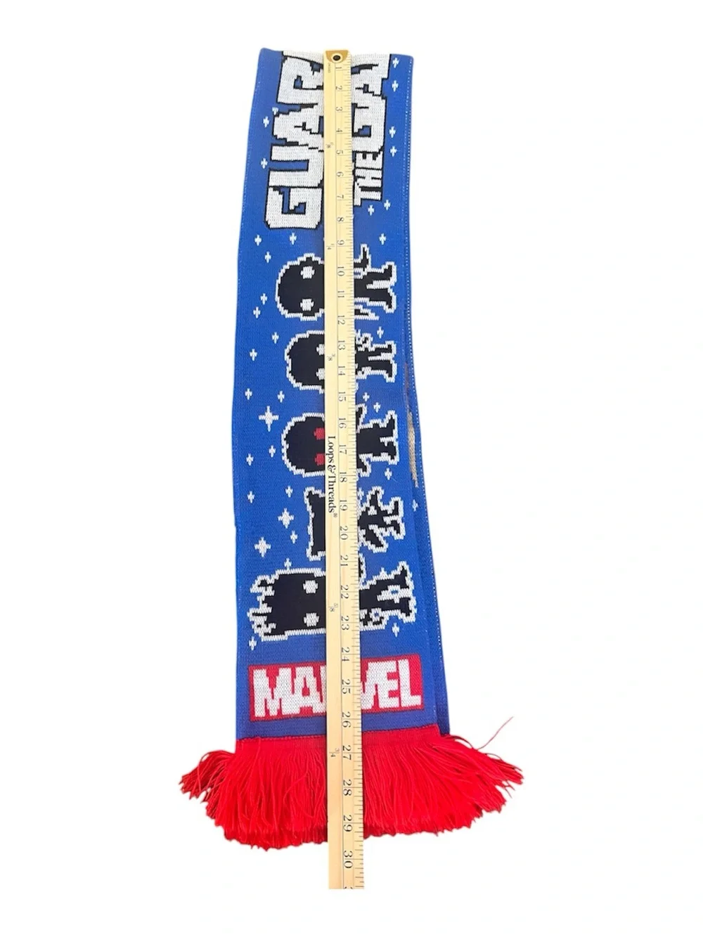 Marvel Guardians of the Galaxy Scarf Groot Rocket Star Lord Knit